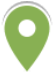 Light green location icon
