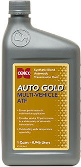 Cenex Auto Gold Multi-Vehicle ATF product jug