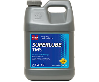 Cenex Superlube TMS product jug