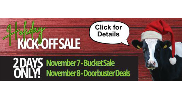 CHS Northwest holiday kick-off sale